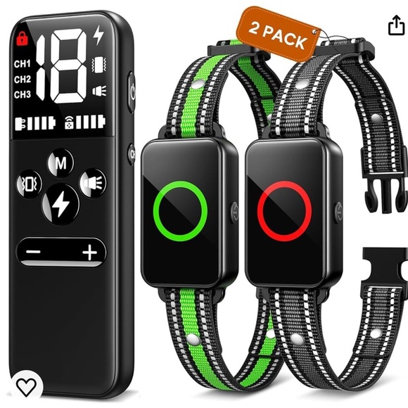 4in1 Dog Shock Collar for 2 Dogs 3300Ft Dog Shocker for Dogs All Sizes - Picture 3 of 15